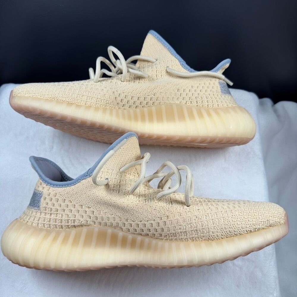 Adidas Yeezy Boost 350 V2 “Linen” | FY5158 | 11.5M | OG All - Picture 3 of 9
